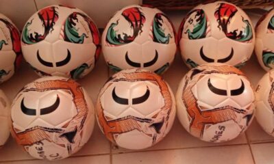 Balones oficiales donados por INDAVISA a Independiente FBC