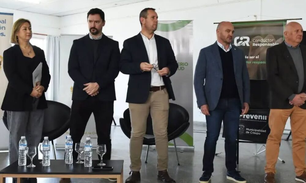 #ElOtroLado: Representantes de Hernandarias participaron en Crespo del encuentro provincial sobre consumos problemáticos